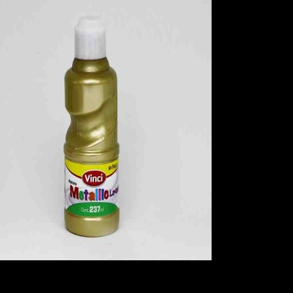 PINTURA DEDOS METALLIC VINCI 237ML. ORO E.6